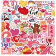 thumbnail image 1 of Pegatinas bonitas de San Valentín con corazones, rosas y animales para niños, adolescentes y adultos., 1 of 8