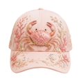 thumbnail image 4 of HonestMatter Animal Print Baseball Cap, Women Adjustable Baseball Cap with Ocean Sea Creature Design, Casual Lightweight Dad Hat for Outdoor, 4 of 4