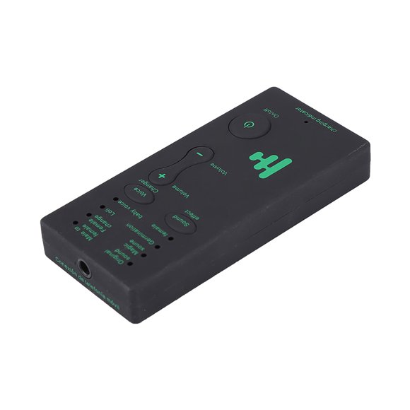 Mini cambiador de voz portátil Tarjeta de sonido de transmisión en vivo para teléfono móvil PC (versión en inglés)