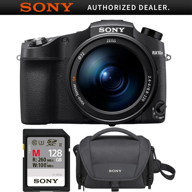 Sony RX10 IV CyberShot High Zoom 20.1MP Camera with 24600mm F.2.4F4