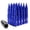 Blue, variant on J2 Engineering LN-T7-015-125-BL J2 Engineering 7075 -T6 Forged Aluminum M12 x 1.25 20Pcs 123mm Spiked Cap Lug Nut w/ Socket Adapter ( Blue )