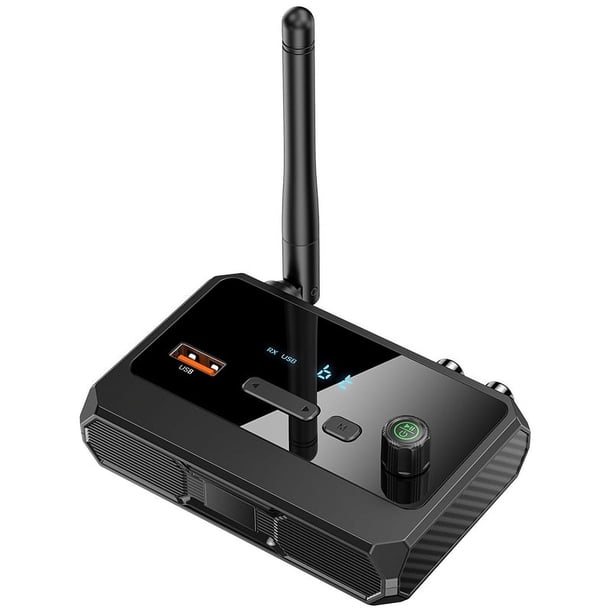Adaptador de receptor de audio Receptor de música 5.3 compatible con Bluetooth Transmisión de 10 m