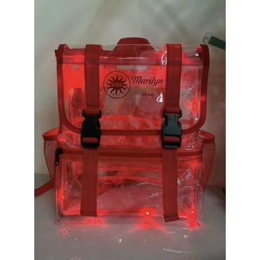 TLB Clear LEDPVC PBP Catch Mini Backpack