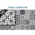 thumbnail image 5 of 8" x 8" Shades of Grey Mosaic Peel and Stick Removable Tiles, 5 of 5