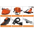 thumbnail image 6 of Floseru Gas Weed Eater, 52cc 2-Stroke Weed Eater Gas Powered, 5 in 1 Multi-Functional Gas Weed Wacker with Full Functioning Guard Accessories, 6 of 11
