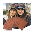 thumbnail image 3 of 90Pcs Laser Engraving Blanks, Blank Leather Patch for Hat, Wear-Resistant, Not Easy To Fade, 3 of 9