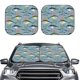 thumbnail image 2 of Balery Various Wild Sea Fish Parasol para parabrisas de coche de 2 piezas | Parasol plegable para parabrisas delantero de coche para la mayoría de sedanes-Small, 2 of 6