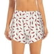 thumbnail image 2 of Balery Chili Pantalones cortos deportivos para mujer con forro y dos bolsillos, elásticos, para entrenamiento, gimnasio, yoga-Medium, 2 of 7