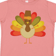 thumbnail image 4 of Inktastic Thanksgiving Pilgrim Turkey Holiday Boys or Girls Toddler T-Shirt, 4 of 5