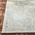 SAFAVIEH Beach House Jose Geometric Indoor/Outdoor Area Rug Blue/Cream