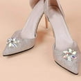 thumbnail image 3 of 2Pcs Rhinestone Shoe Clips Jewelry Buckle Jewelry DIY bridal Crystal Shoe Buckle Wedding Dress Diamond, 3 of 7