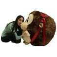 thumbnail image 2 of Big Plush Monkey Smush Ball, Jumbo Size 3 Feet Tall, 12 Pounds, 2 of 10