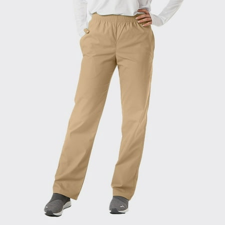 

Spectrum Soft Scrub Pants - Elastic Waist Pants for Unisex - Khaki-4X