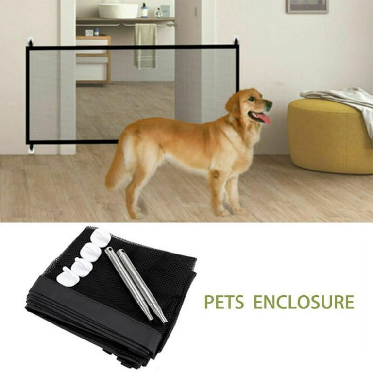 Portable pet safety door best sale guard retractable