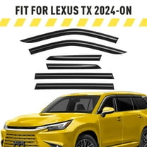 AEROGUYS Extra Durable Window Deflectors Tape-On Window Visors Rain Guards Fit for Lexus TX 2024-2026, Sun Visors, Wind Vent Visors, Window vent shades, Car Accessories - 6 pcs. AG0757