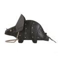 thumbnail image 1 of Women Fashion Dinosaur Shape PU Leather Rivet Chain Crossbody Shoulder Bag Girl, 1 of 5