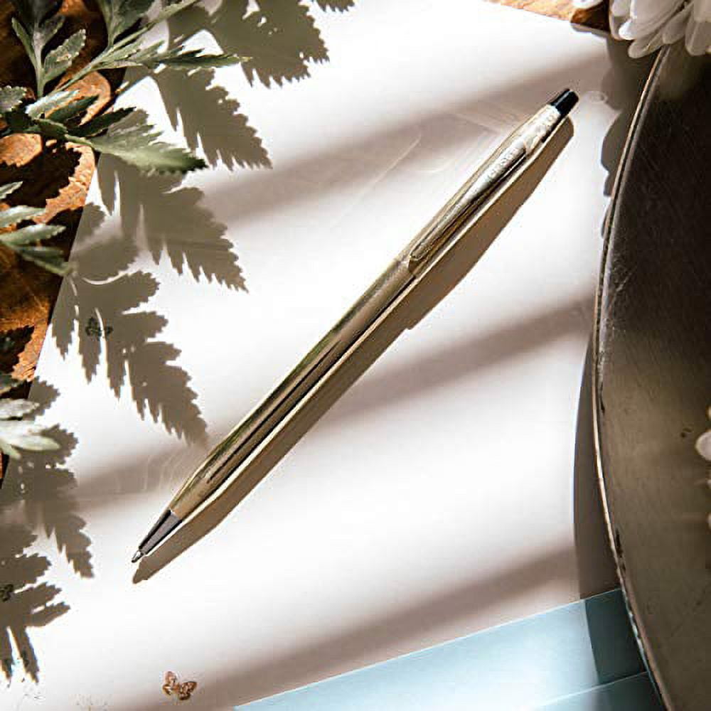 Cross Classic Century Lustrous Chrome W/ Stainless Steel Fine Nib Fountain Pen