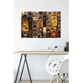 thumbnail image 4 of Retro Speaker Wall Wall Poster, 22.375" x 34", 4 of 4