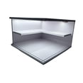 thumbnail image 2 of Caja de exhibición de modelos de autos con base protectora transparente para manualidades con LED para 2 capas, 2 of 9