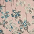 thumbnail image 6 of Serene Contemporary Floral Pink 6' x 9' Area Rug, (6' x 9'), 6 of 6