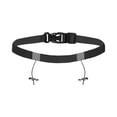 thumbnail image 4 of Almencla Triathlon Race Number Belt Accessory Essential Practical Versatile Men Women black, 4 of 8