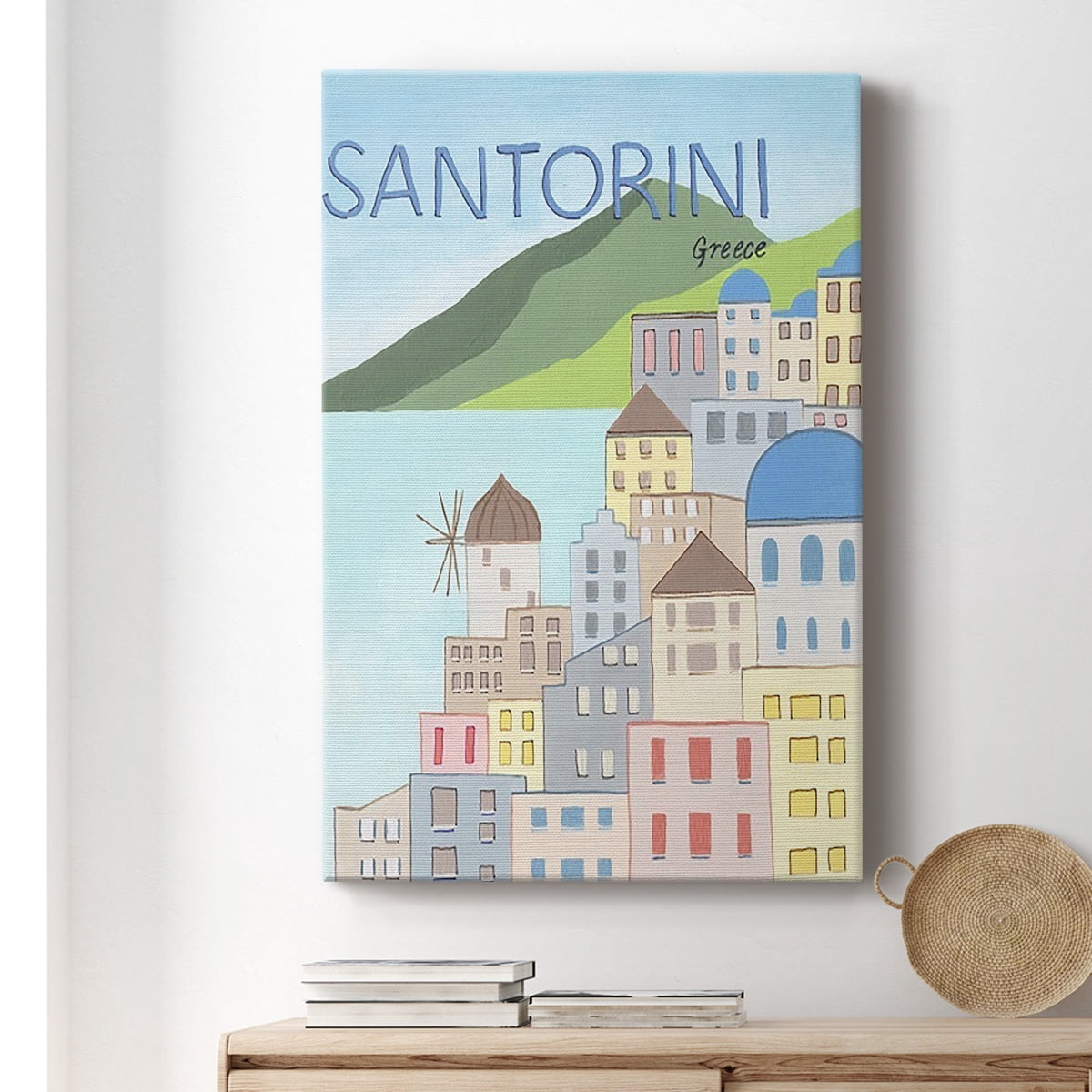 Living by the Sea II Premium Gallery Wrapped Canvas - Ready to Hang