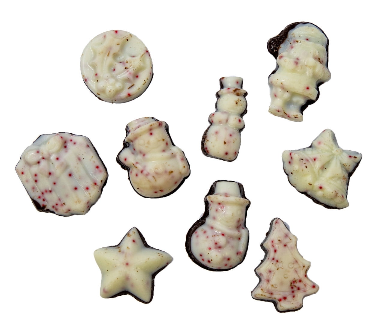 Mini Chocolate Peppermint Bark Bites - 1.25 Lb