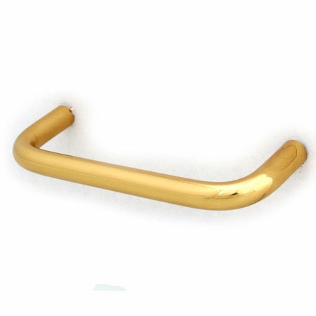 Handle Decorative Brass - Modern Polished Lacquered Brass Decorative Handle - Set of 4
