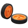 thumbnail image 1 of Paquete de 2 cortacéspedes de 196 mm para Husqvarnaa 5324025-67, 5324029-36, 532402567, 532402936, color negro, 1 of 5