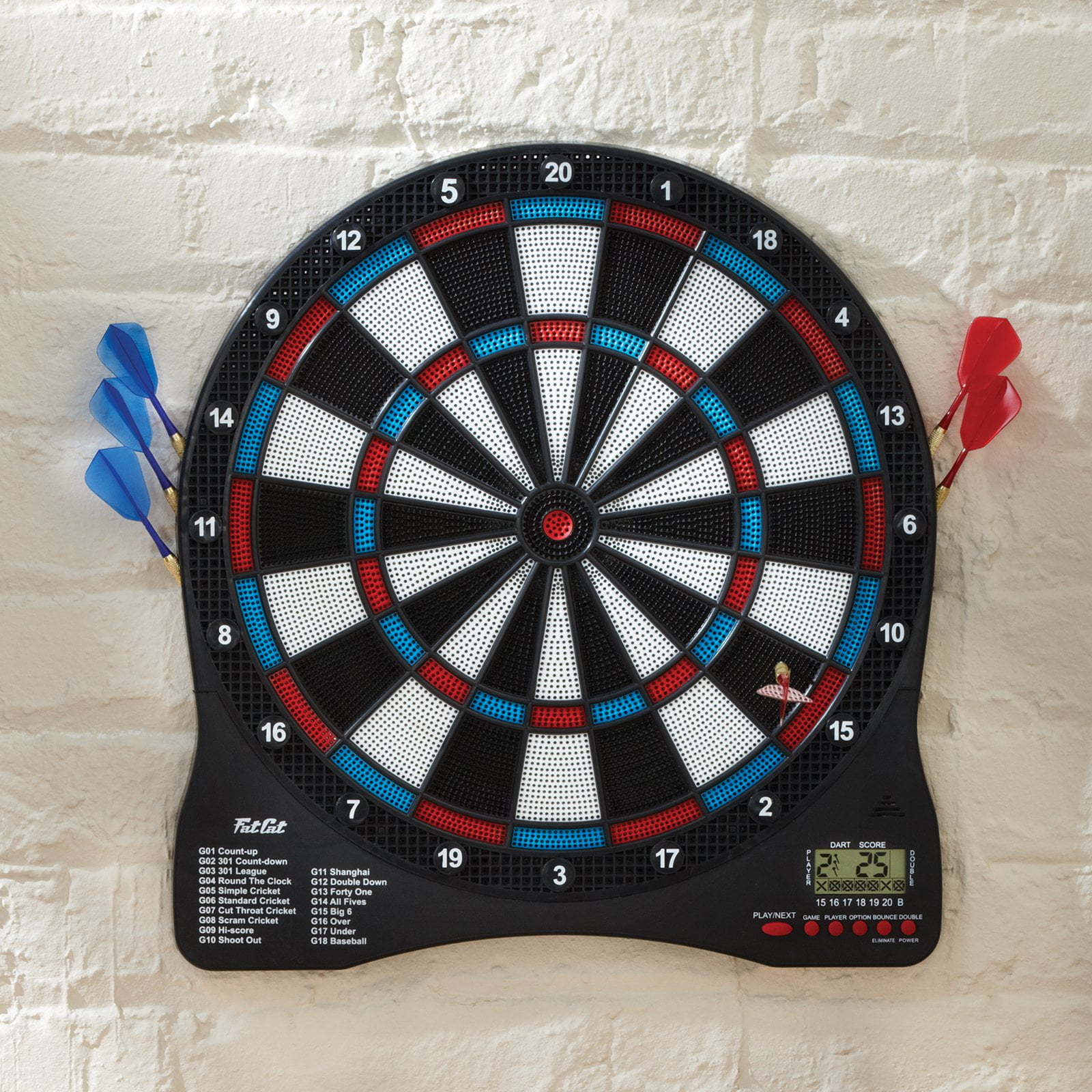 Fat Cat Sirius 13.5" Electronic Dartboard by GLD Products Manufacturing