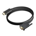 thumbnail image 1 of 1.8m Vga Adapter Cable Mini 1080p High Resolution Type-c 3.1 To Vga Usb-c Converter Cable compatible Projector, 1 of 5