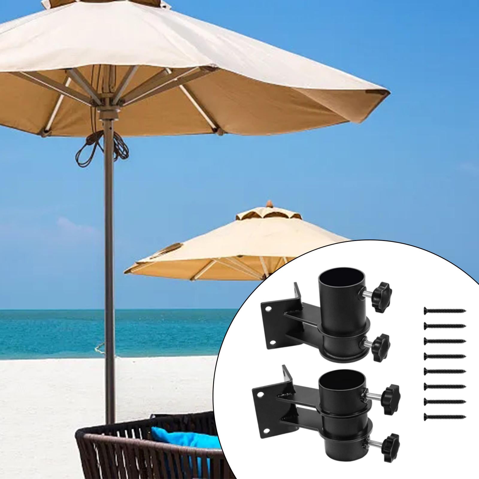 Umbrella Stand Tube Parasol Umbrella Mount Parts Sun Umbrella Holder Adjustable Patio Umbrella Stand Mount for Outdoor Backyard Fittings