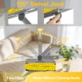 thumbnail image 4 of TidyBliss 77" Ceiling Fan Cleaner Duster with Extension Pole (Yellow), 4 of 10