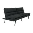 thumbnail image 4 of Mainstays Pillow Top Futon 71.25in, Charcoal, 4 of 8