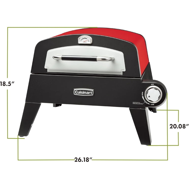 Cuisinart, Outdoor Pizza Oven, CPO-401, Propane Powered, Over 800