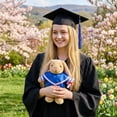 thumbnail image 6 of Graduation Doll Clothes Class of 2026 Plush Stuffed Animal Outfit Pet Dog Doll Cap and Gown Fits 12" Doll Bear for Graduation Day Gifts, 6 of 7