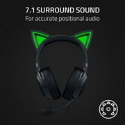 Razer Kraken Kitty Over-Ear Headset, Black