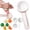 Pink, variant on 1 Set Clearance Under $3 Dumpling Making Kit Dumpling Tool Abs For Baking Brown Mold Sturdy Brown