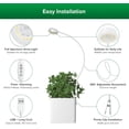 thumbnail image 4 of Grow Lights for Indoor Plants Pot Clip LED Plant Light for Growing Full Spectrum Plant Growing Lamp -Level Dimmable Auto On Off Hrs Timer for Small Plants V - ETL L, 4 of 7
