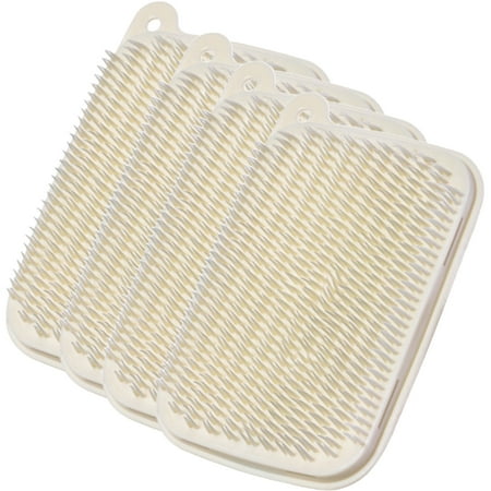 

4pcs Flexible Vegetable Brushes Fruit Cleaning Brushes Potato Scrubber Brushes