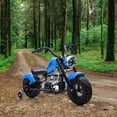 thumbnail image 6 of 36V Ride On Off-Road Motorcycle Electric Dirt Bike for Teens, 350W Brushless Motor, 16.5MPH with Music, Spring Suspension, LED Light, Leather Seat for 14+ Years Old Kids Max Load 176lbs, 6 of 6
