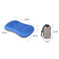 thumbnail image 2 of Almohada Inflable Camping Ultraligero Al Aire Libre Cojín de Cintura (Royal) Azul, 2 of 9