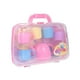 thumbnail image 4 of Juego de fiesta de té Montessori, juguete sensorial con funda de transporte, tetera, juegos de tazas de té para el hogar, regalo, accesorios para sala Rosa, 4 of 8