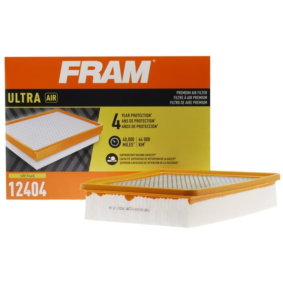 FRAM Ultra Air, XGA12404, Premium Engine Air Filter for Select Cadillac, Chevrolet and GMC Vehicles Fits select: 2019-2023 CHEVROLET SILVERADO, 2021-2023 CHEVROLET TAHOE