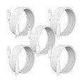 thumbnail image 1 of wonima44 [5 Pack] iPhone 17 Charger Cord 6FT USB C Charger Cable, USBC Type C Fast Charging Cable for iPhone 17/17 Air/17 Pro/17 Pro Max,iPhone 16/15 Series, iPad Pro/Air/Mini, Galaxy and More, 1 of 1