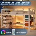 thumbnail image 2 of Base Cama Individual Con 6 Cajas Y Led Rincón Lectura, 2 of 10