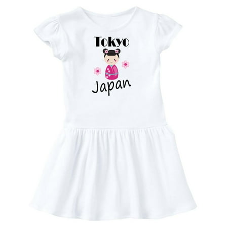 

Inktastic Tokyo Japan Kokeshi Gift Toddler Girl Dress