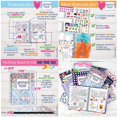 thumbnail image 4 of Denise Albright Gratitude Finder Diario sin fecha de 52 semanas para mujeres, adolescentes y niñas con 165 pegatinas ilustradas a mano (¡Leo-POP!), 4 of 5