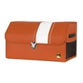 thumbnail image 4 of jifeng Car Trunk Organizer Portable Sturdy Folding with Lid Leather Storage Box Men M, 4 of 9