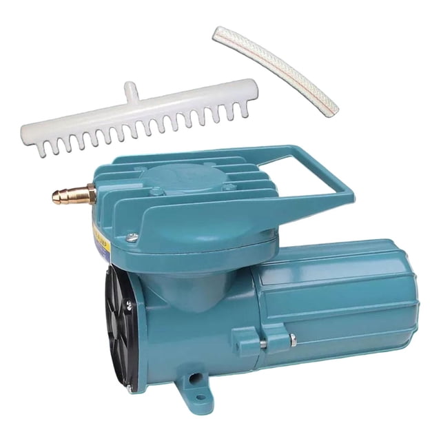 Bomba de aire para acuario, DC 12 V, herramienta de bomba de aire, accesorios, aireador de estanque, acuario de metal 288x150x186mm